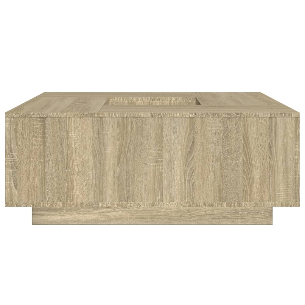 Măsuță de cafea stejar sonoma 100x100x40 cm lemn prelucrat GartenMobel Dekor