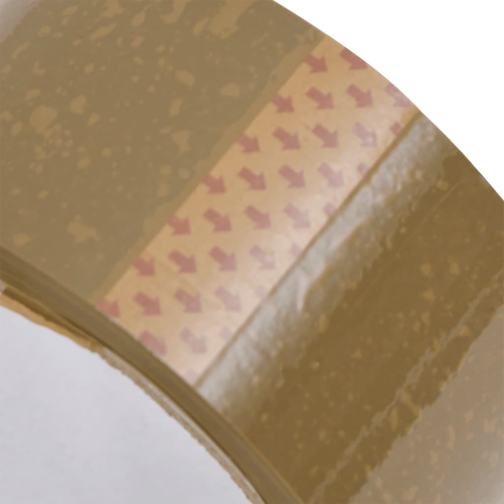 Bandă adezivă de ambalare, 72 buc., maro, 48 mm x 66 m GartenMobel Dekor