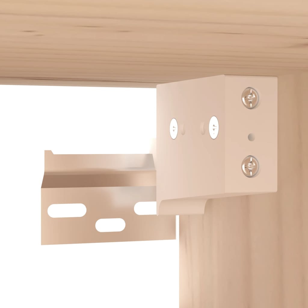 Dulap de perete, 80x30x30 cm, lemn masiv de pin GartenMobel Dekor