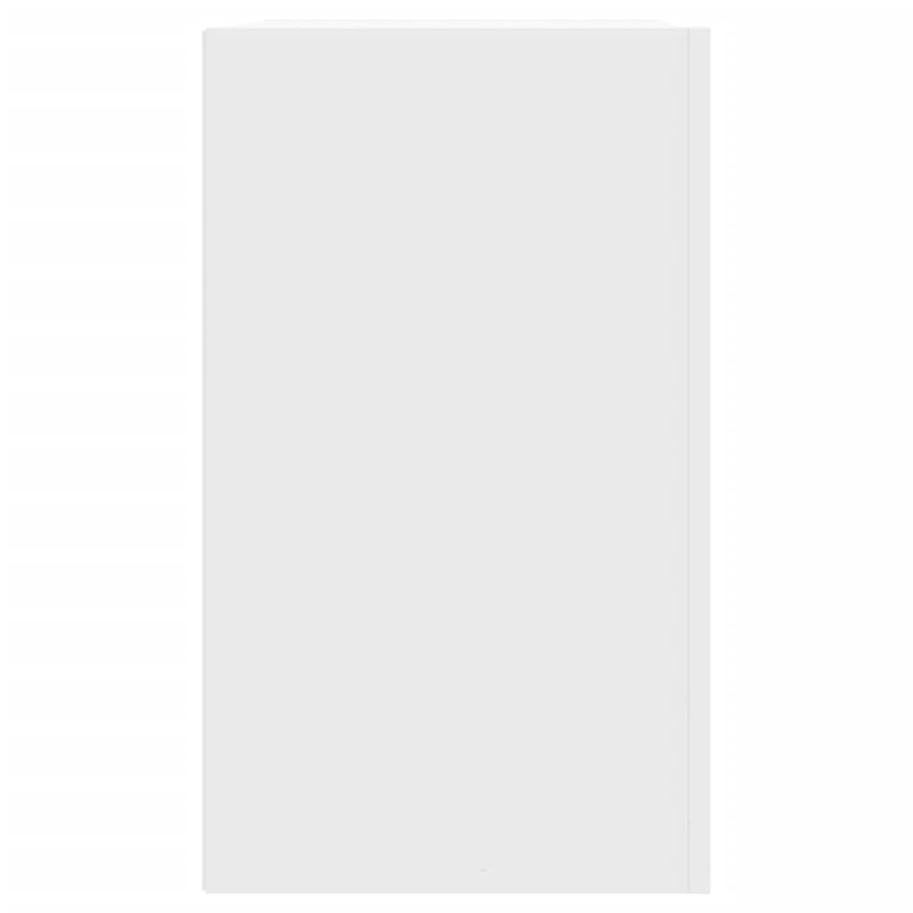 Dulap de perete, alb, 75x35x60 cm, lemn prelucrat GartenMobel Dekor