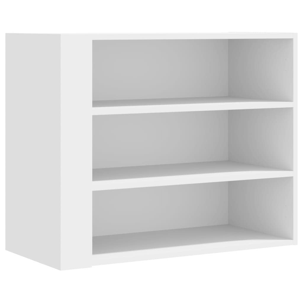 Dulap de perete, alb, 75x35x60 cm, lemn prelucrat GartenMobel Dekor