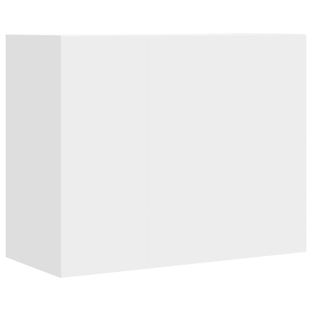 Dulap de perete, alb, 75x35x60 cm, lemn prelucrat GartenMobel Dekor