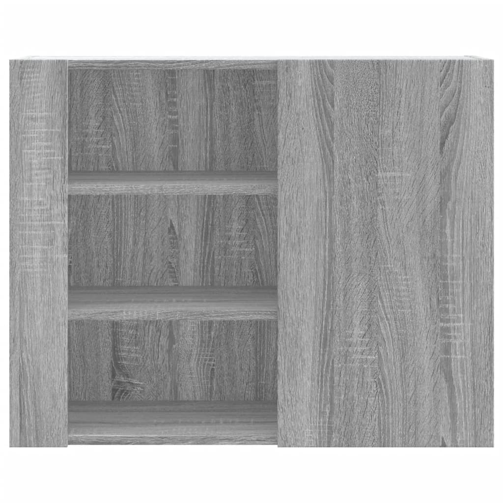 Dulap de perete, gri sonoma, 75x35x60 cm, lemn compozit GartenMobel Dekor