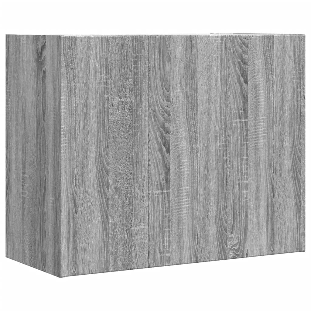 Dulap de perete, gri sonoma, 75x35x60 cm, lemn compozit GartenMobel Dekor