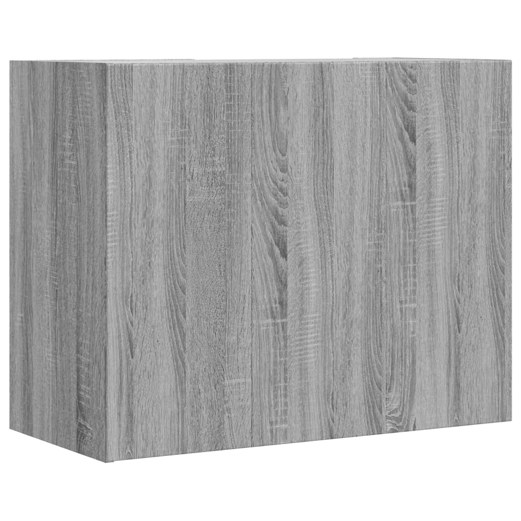 Dulap de perete, gri sonoma, 75x35x60 cm, lemn compozit GartenMobel Dekor