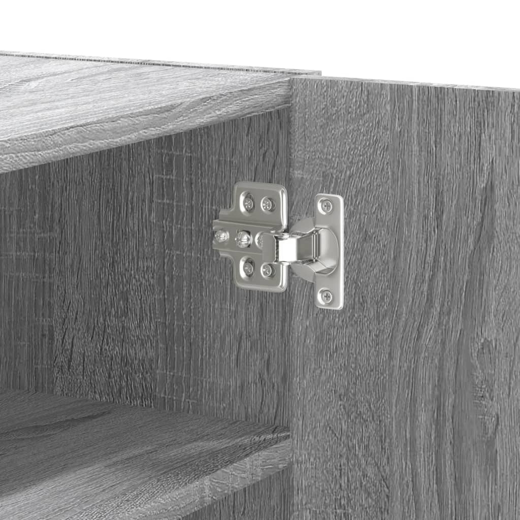 Dulap de perete, gri sonoma, 75x35x60 cm, lemn compozit GartenMobel Dekor