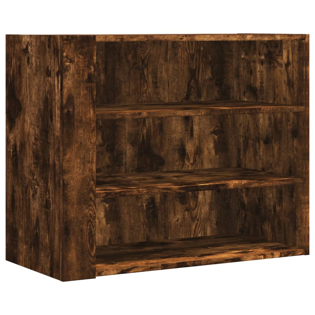 Dulap de perete, stejar fumuriu, 75x35x60 cm, lemn prelucrat GartenMobel Dekor