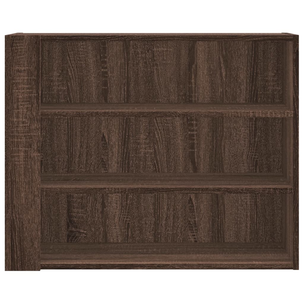 Dulap de perete, stejar maro, 75x35x60 cm, lemn compozit GartenMobel Dekor