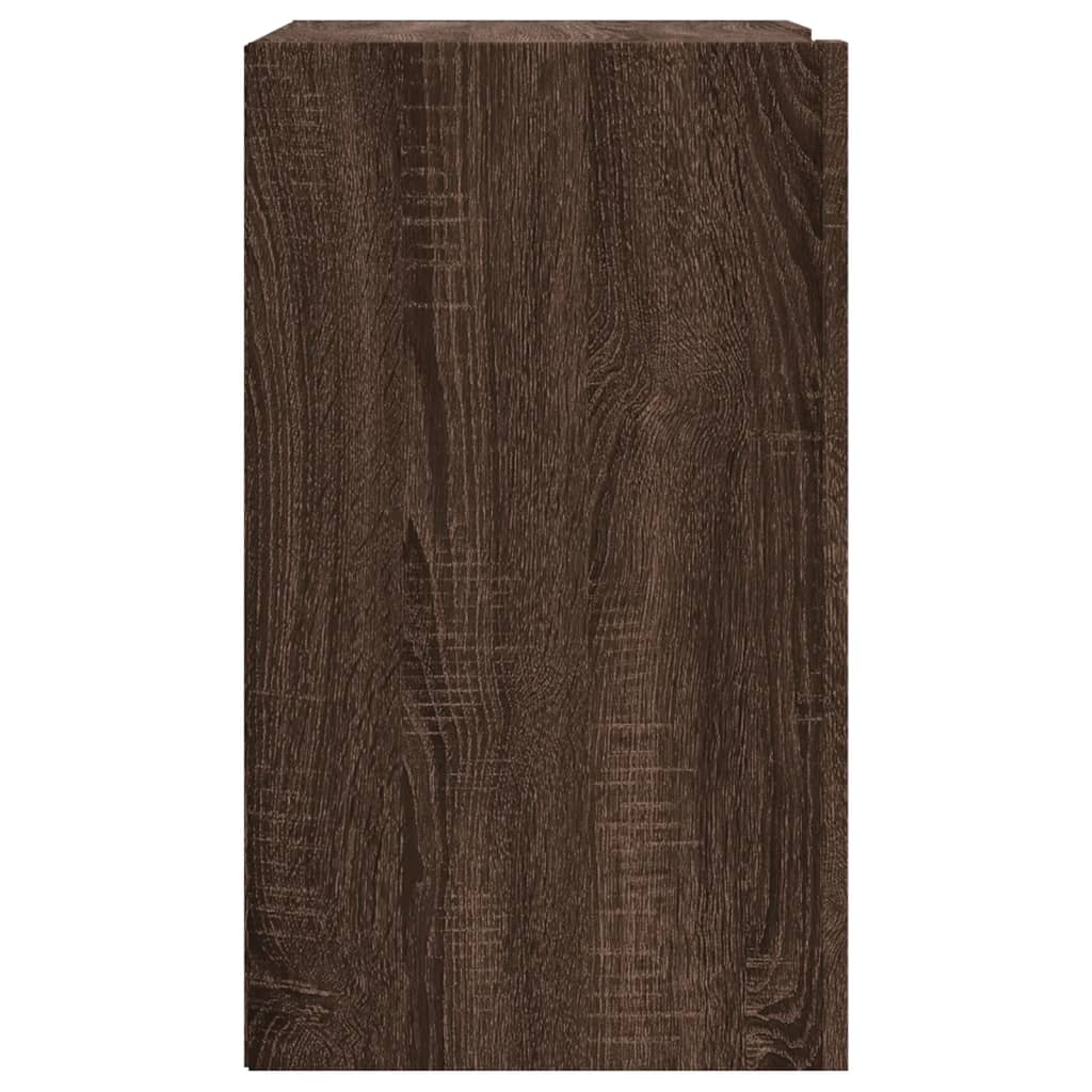 Dulap de perete, stejar maro, 75x35x60 cm, lemn compozit GartenMobel Dekor
