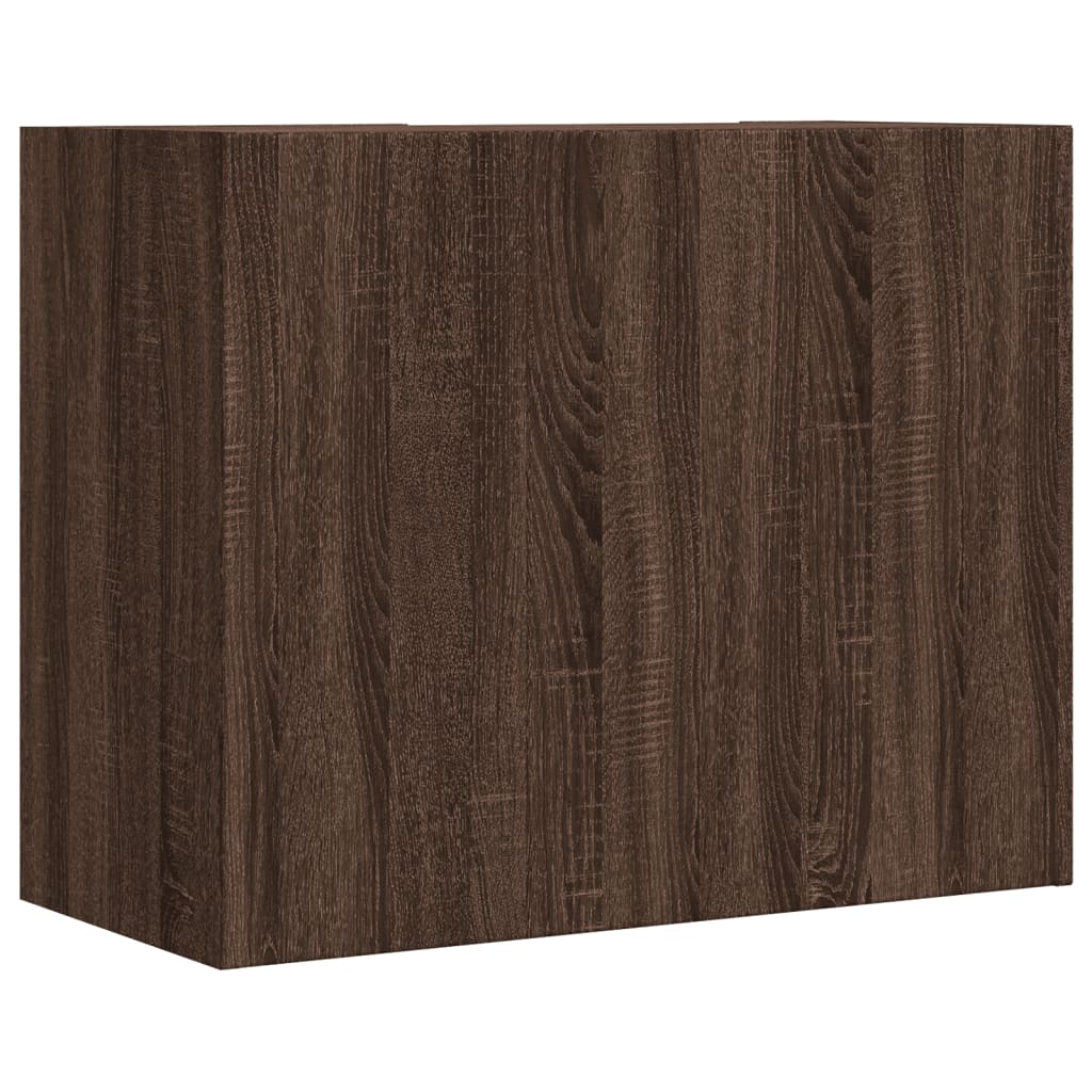 Dulap de perete, stejar maro, 75x35x60 cm, lemn compozit GartenMobel Dekor