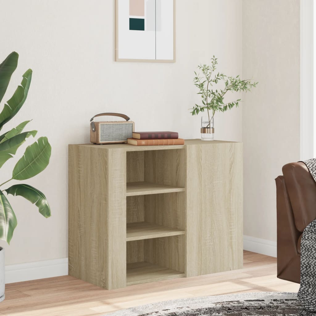 Dulap de perete, stejar sonoma, 75x35x60 cm, lemn prelucrat GartenMobel Dekor