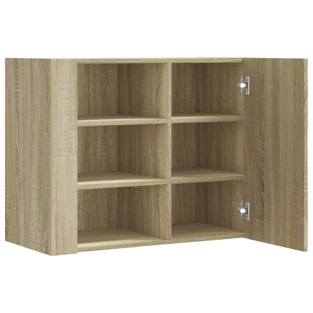 Dulap de perete, stejar sonoma, 75x35x60 cm, lemn prelucrat GartenMobel Dekor