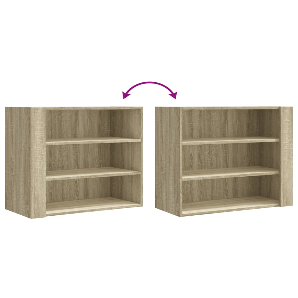 Dulap de perete, stejar sonoma, 75x35x60 cm, lemn prelucrat GartenMobel Dekor