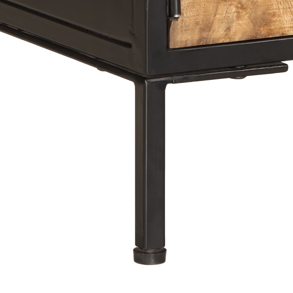 Dulap TV, 110x35x40 cm, lemn masiv de mango brut GartenMobel Dekor