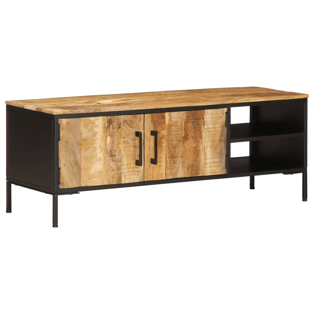 Dulap TV, 110x35x40 cm, lemn masiv de mango brut GartenMobel Dekor
