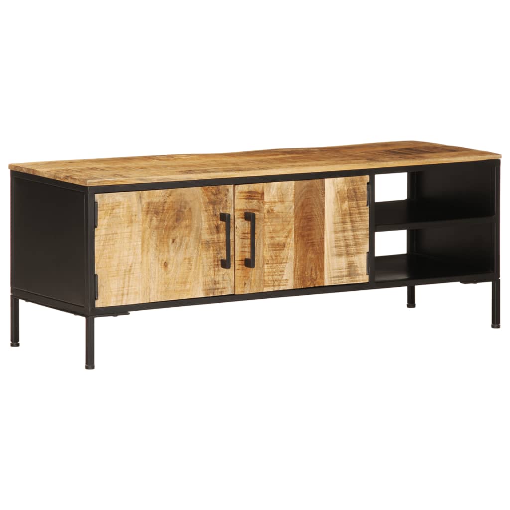 Dulap TV, 110x35x40 cm, lemn masiv de mango brut GartenMobel Dekor