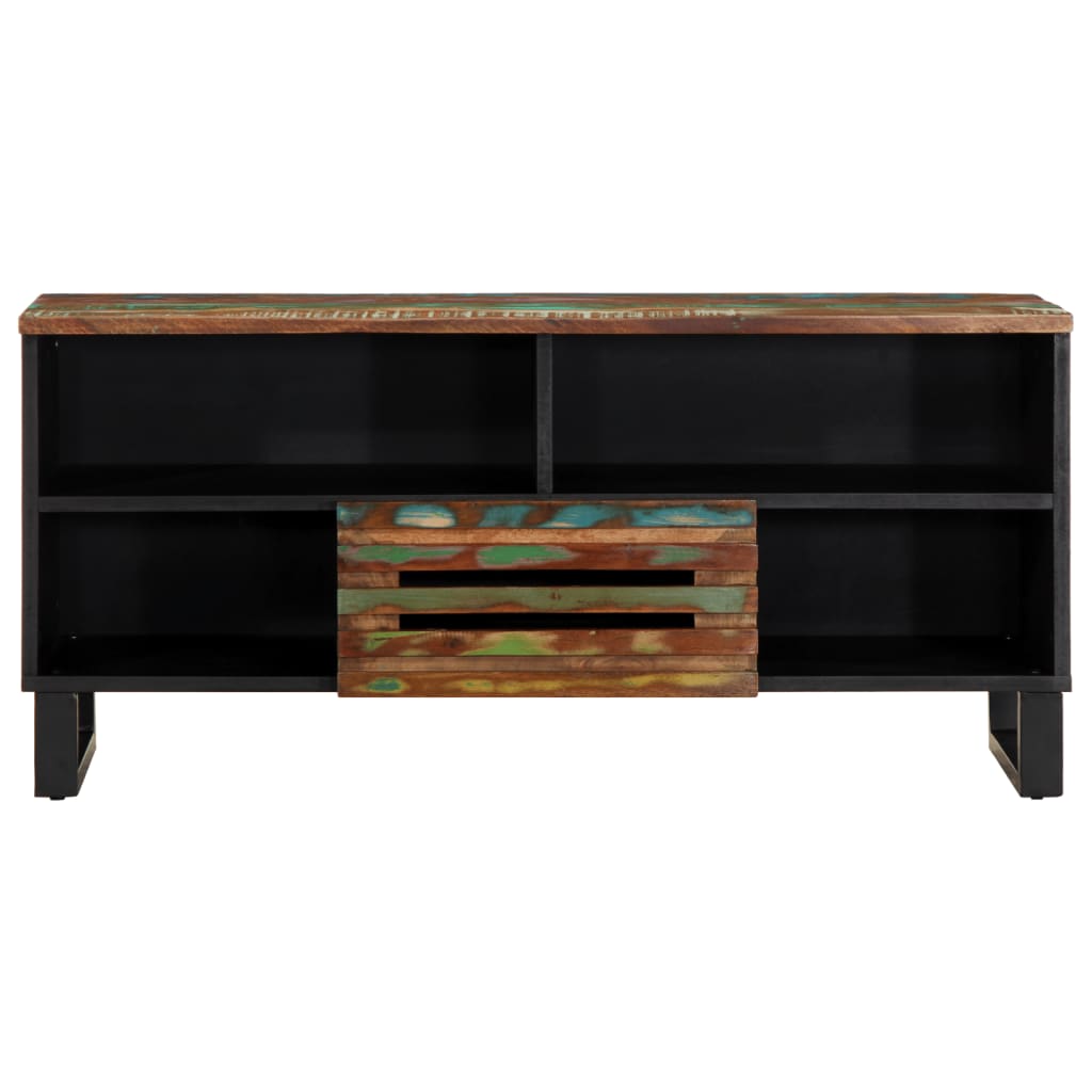 Dulap TV, 100x34x46 cm, lemn masiv de acacia GartenMobel Dekor