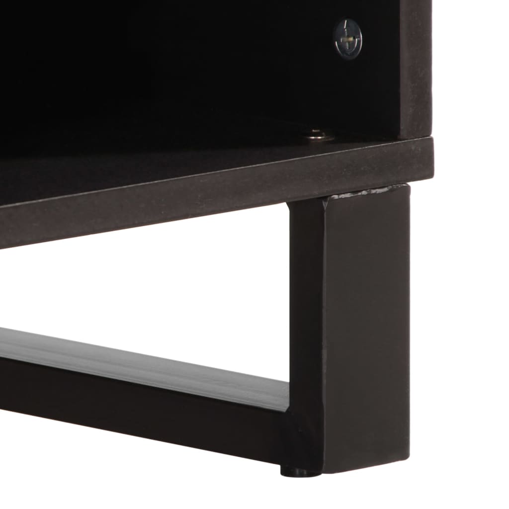 Dulap TV, 100x34x46 cm, lemn masiv mango brut GartenMobel Dekor