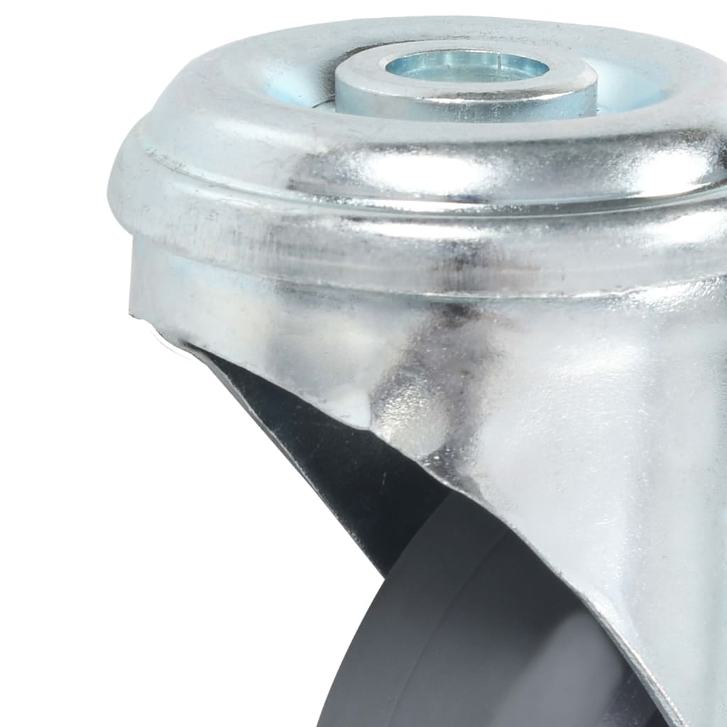 Roți pivotante cu gaură pentru șurub, 4 buc., 75 mm GartenMobel Dekor