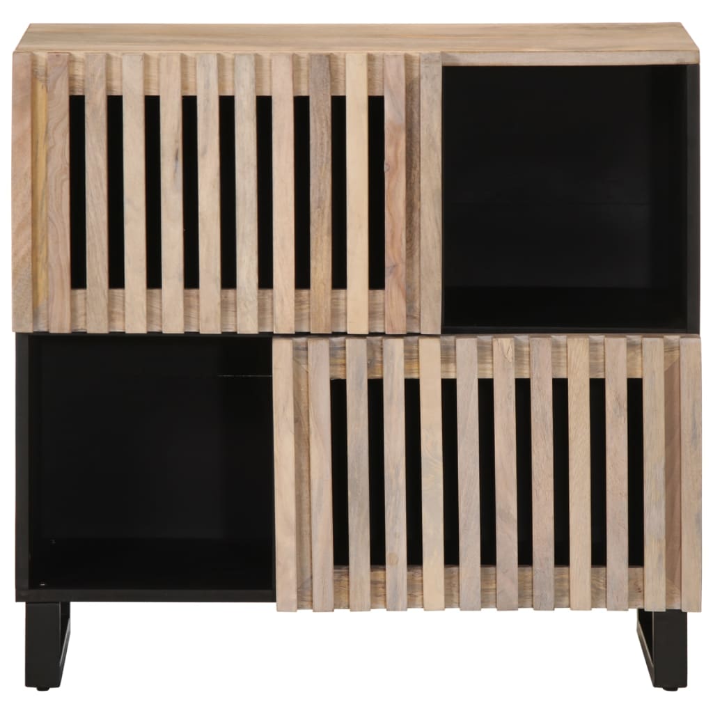 Dulap, 80x34x75 cm, lemn masiv de mango GartenMobel Dekor