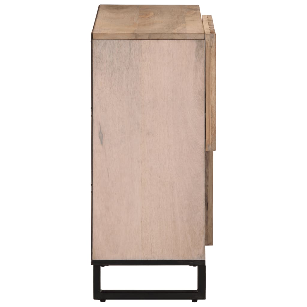 Dulap, 80x34x75 cm, lemn masiv de mango GartenMobel Dekor