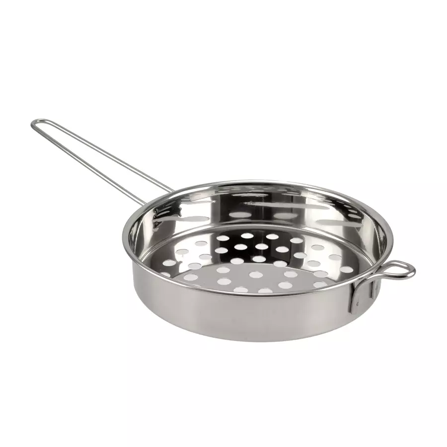 Fier de găluște, perforator de găluște - cu găuri mari, cu mâner, inox Handy KitchenServ