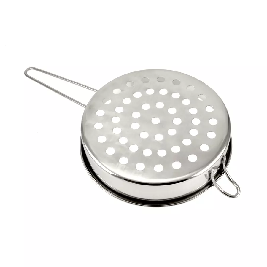 Fier de găluște, perforator de găluște - cu găuri mari, cu mâner, inox Handy KitchenServ