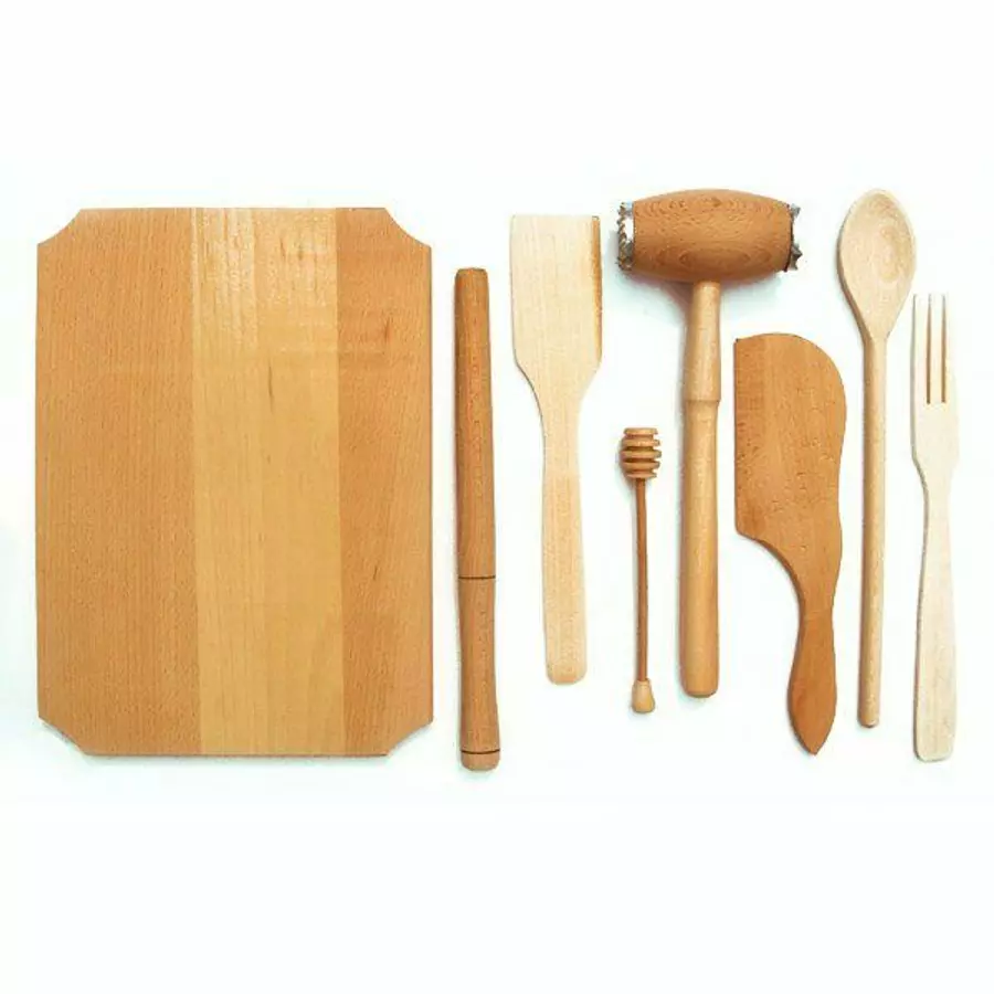 Set de bucătărie din lemn, 7 piese Handy KitchenServ