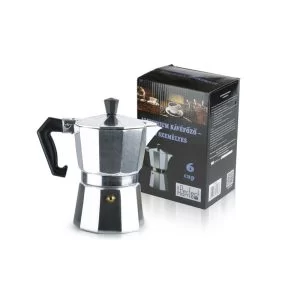 Cafetieră moka din aluminiu pentru 6 persoane (în cutie cadou) Handy KitchenServ