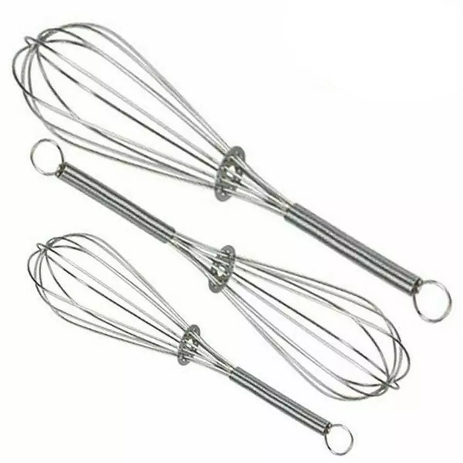 Set de Tel de Bătut Spumă din Metal, 3 Piese Handy KitchenServ