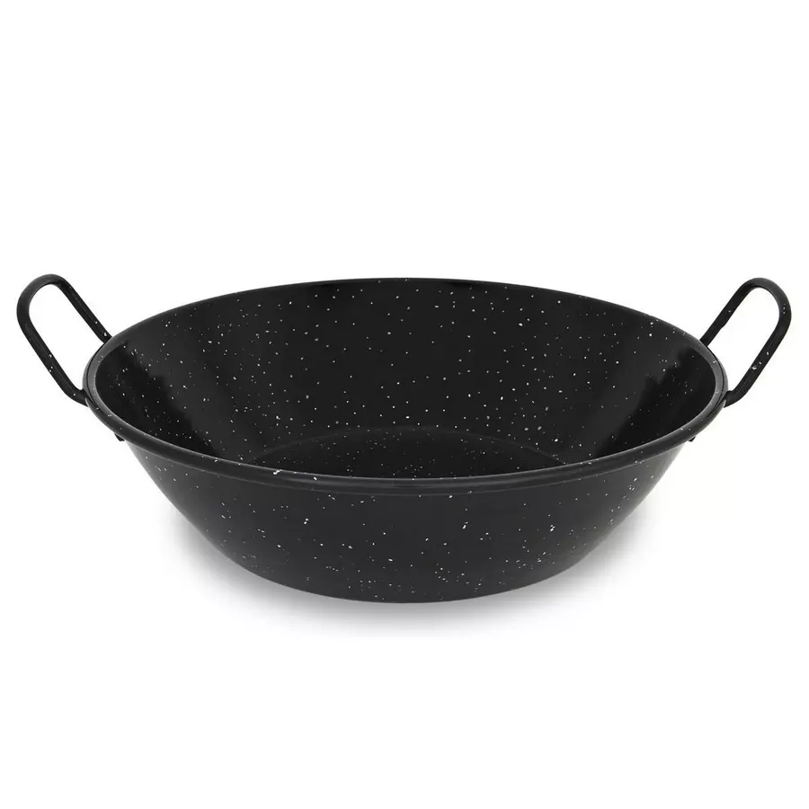 Tigaie adâncă Paella din fontă emailată 22 cm Handy KitchenServ