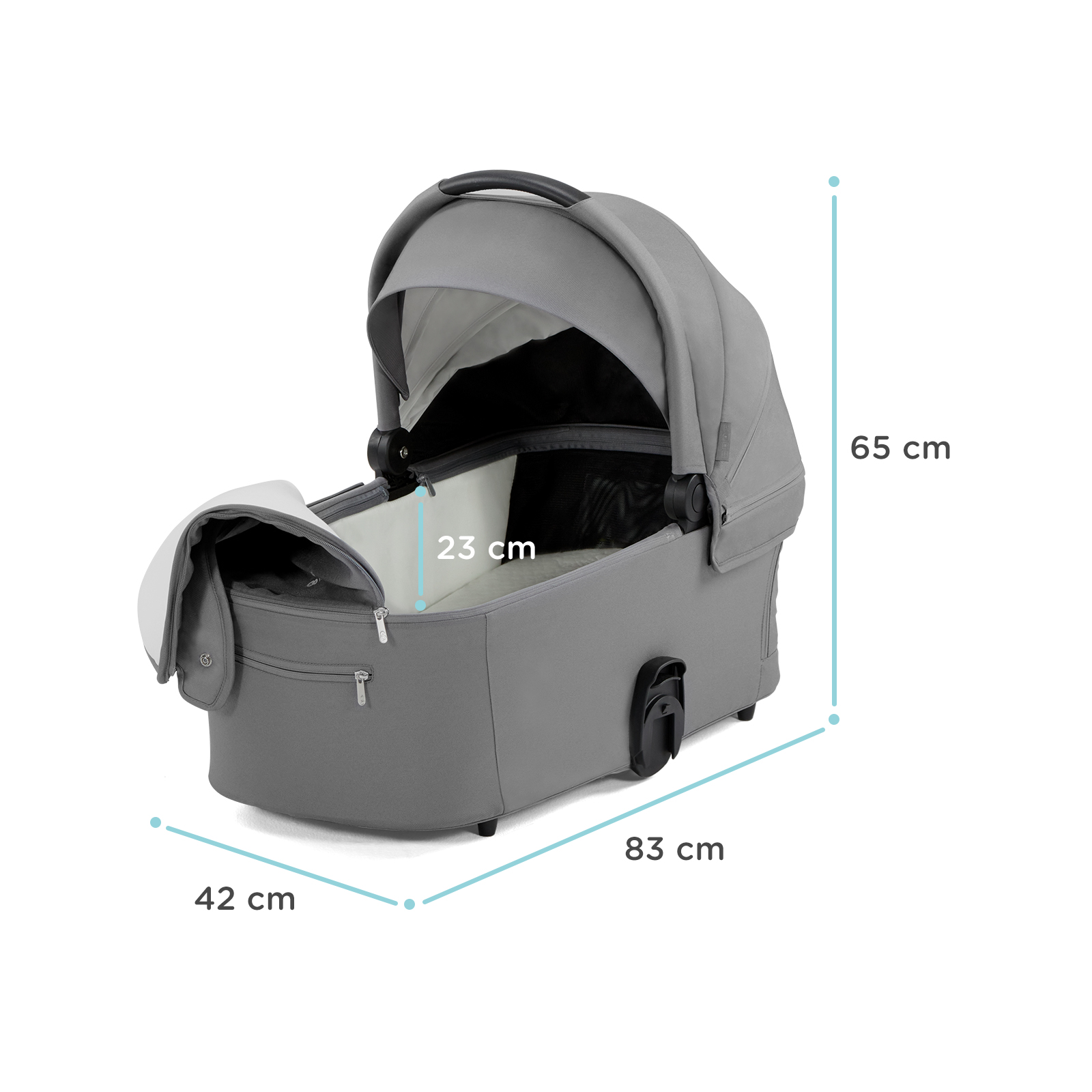 CARUCIOR KINDERKRAFT NEA, 2 IN 1, PLATINUM GREY SuperHeroes ToysZone