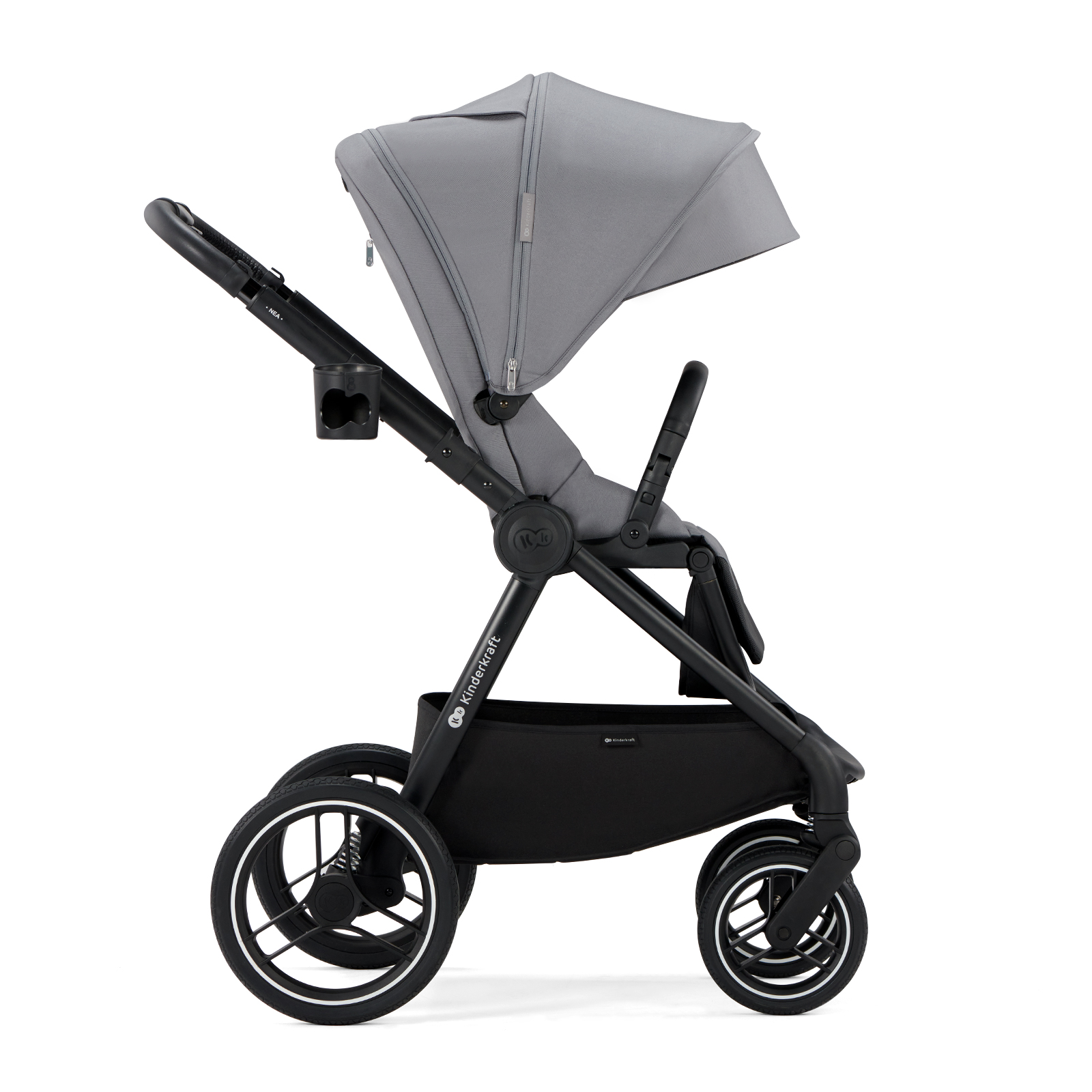 CARUCIOR KINDERKRAFT NEA, 2 IN 1, PLATINUM GREY SuperHeroes ToysZone