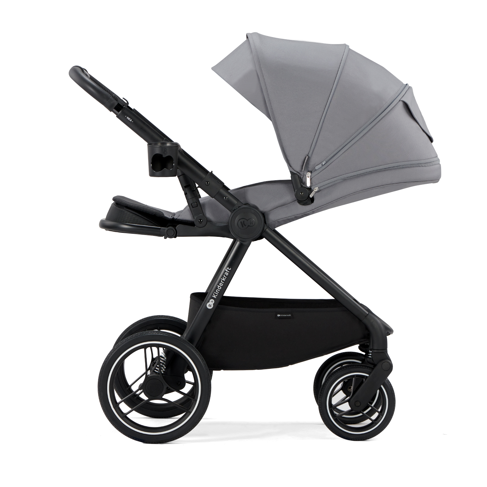 CARUCIOR KINDERKRAFT NEA, 2 IN 1, PLATINUM GREY SuperHeroes ToysZone