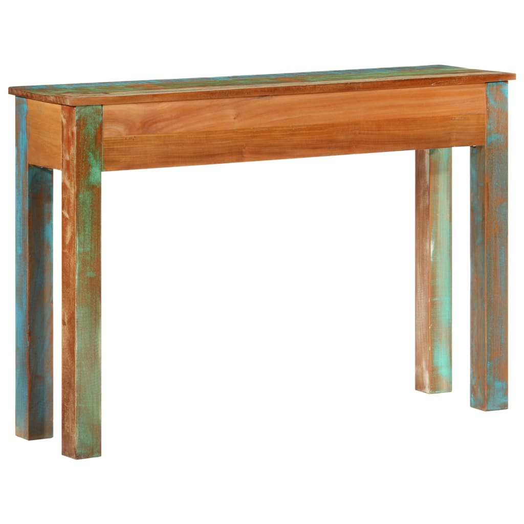 Masă consolă, 110x30x75 cm, lemn masiv recuperat GartenMobel Dekor