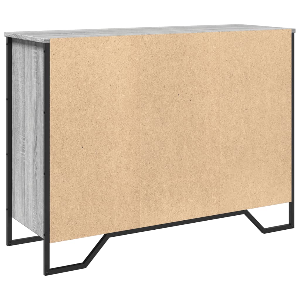 Dulap, gri sonoma, 101x35,5x74,5 cm, lemn prelucrat GartenMobel Dekor
