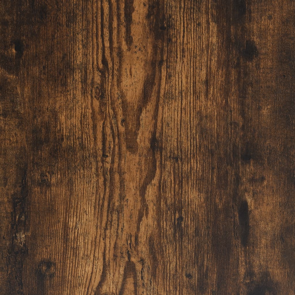 Rafturi perete 3 buc. stejar fumuriu 58x18x18 cm lemn prelucrat GartenMobel Dekor