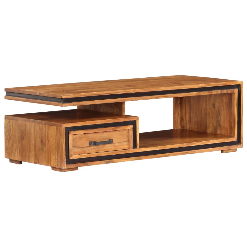 Măsuță de cafea, 100x45x33 cm, lemn masiv de acacia GartenMobel Dekor