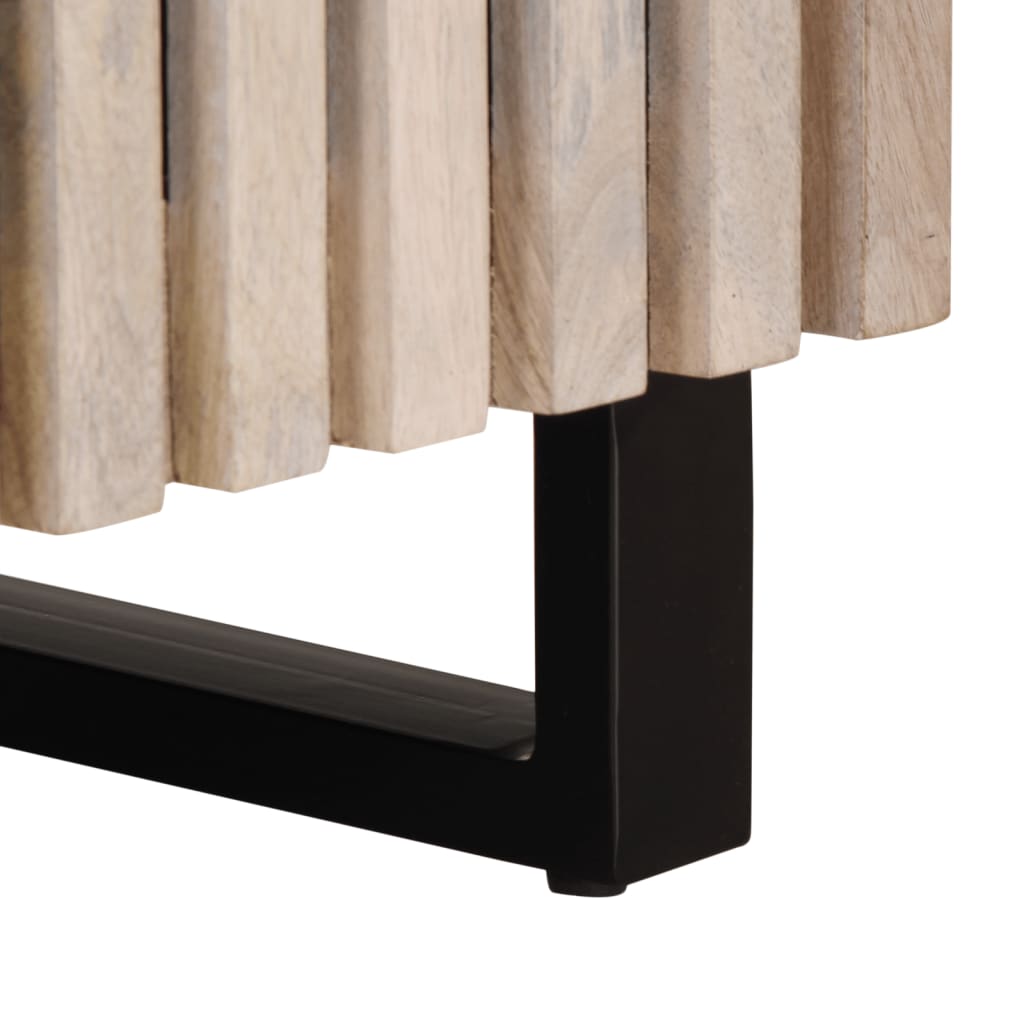 Dulap TV, 100x34x46 cm, lemn masiv de mango GartenMobel Dekor