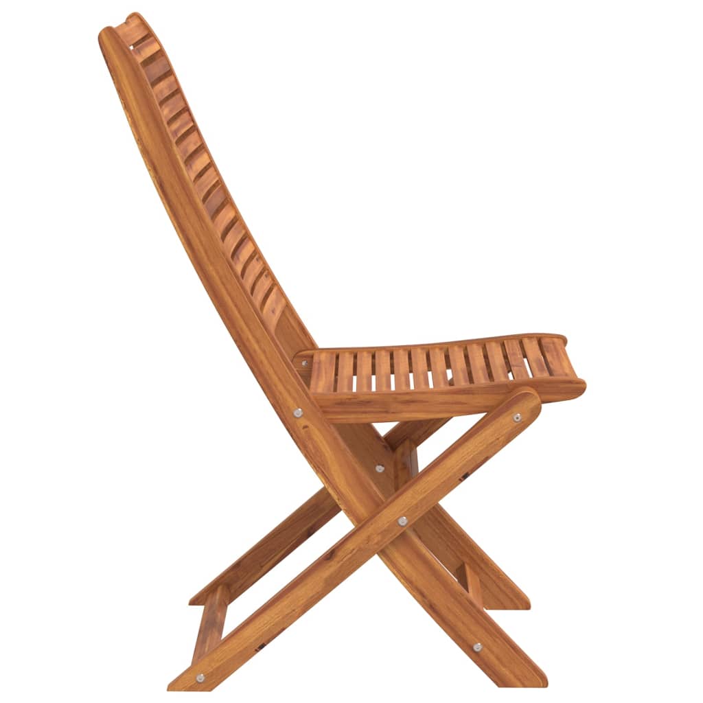 Scaune grădină pliabile 6 buc. 51x66x95 cm lemn masiv acacia GartenMobel Dekor