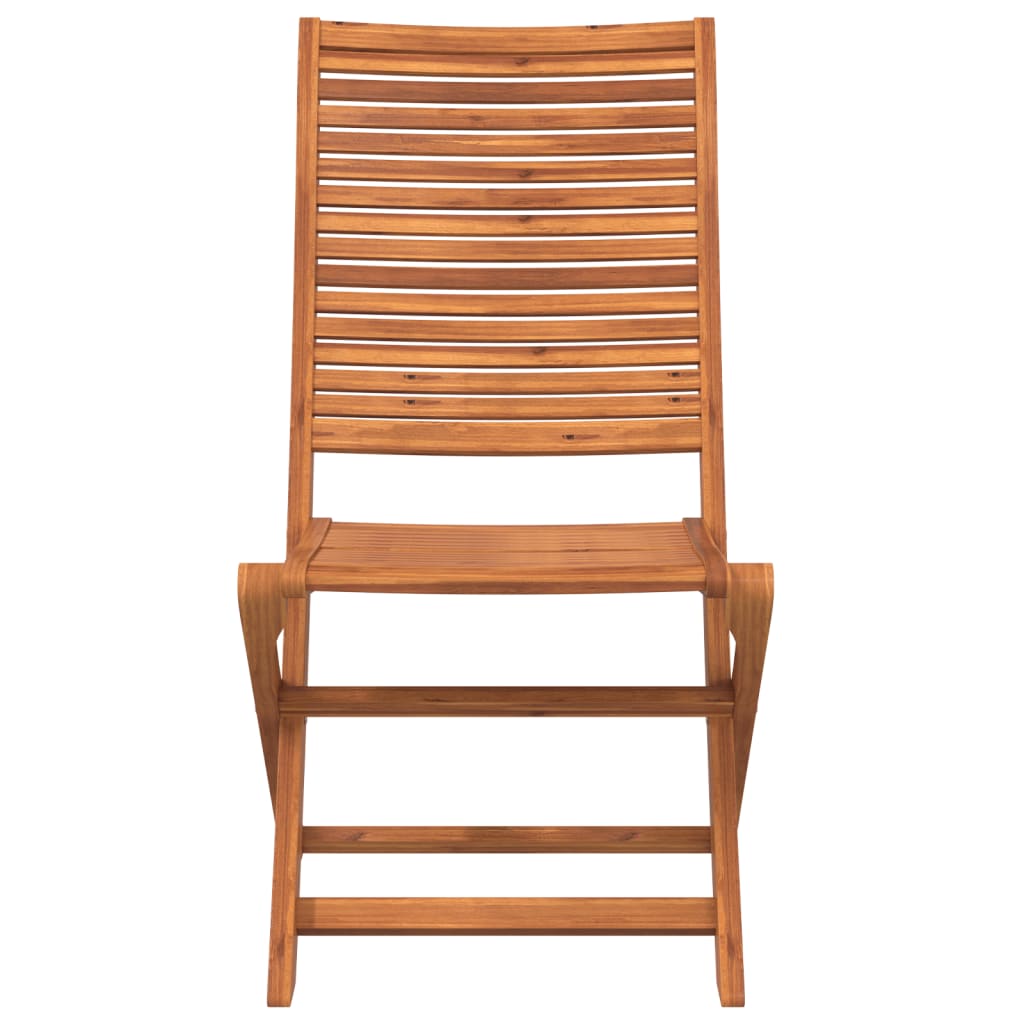 Scaune grădină pliabile 6 buc. 51x66x95 cm lemn masiv acacia GartenMobel Dekor