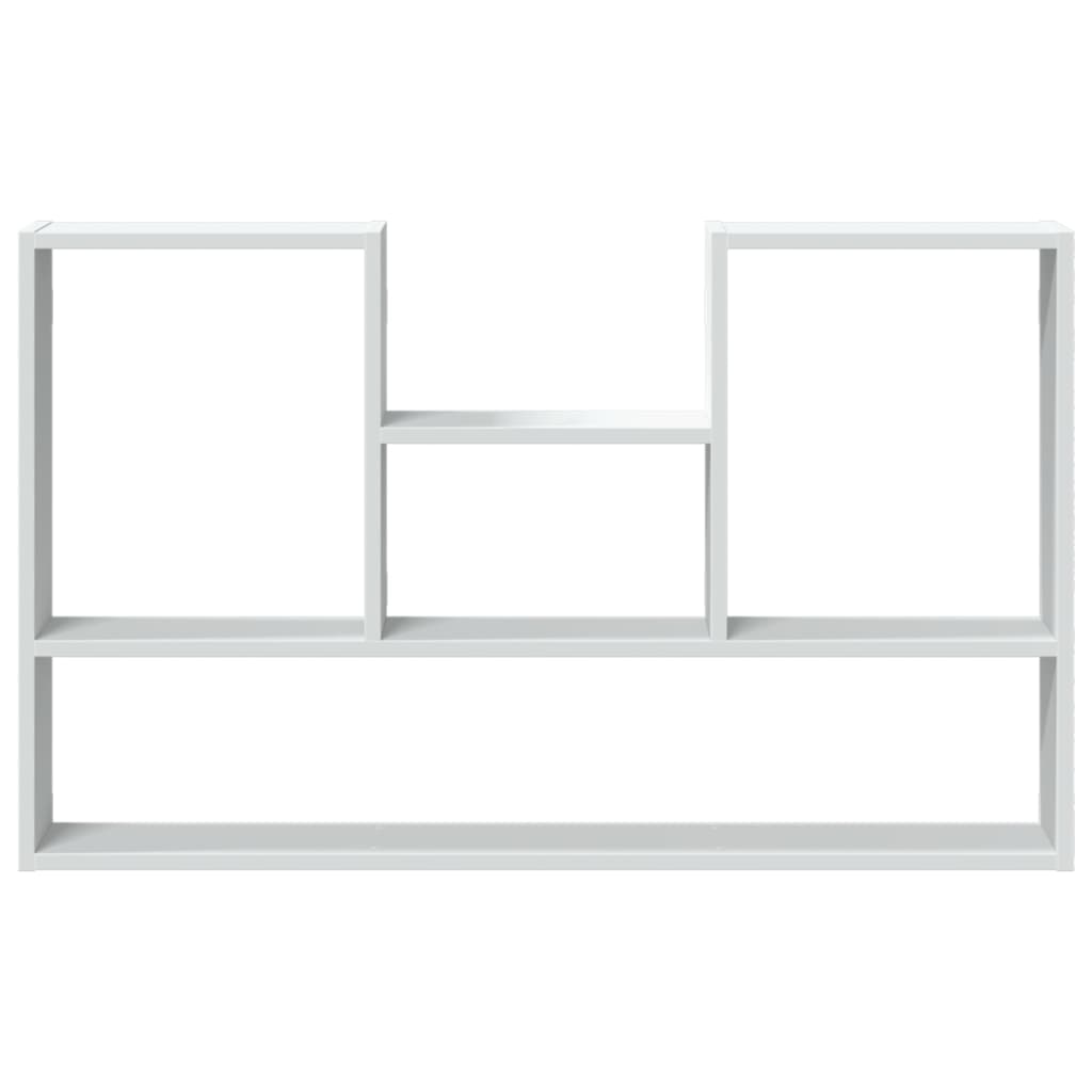Raft de perete, alb, 99x15x60 cm, lemn prelucrat GartenMobel Dekor