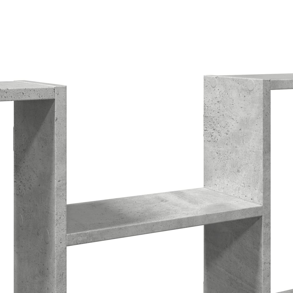 Raft de perete, gri beton, 99x15x60 cm, lemn prelucrat GartenMobel Dekor