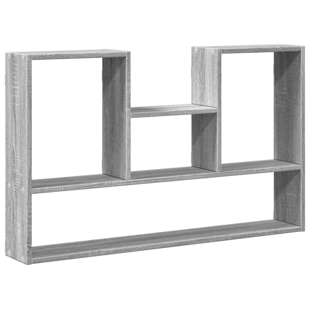 Raft de perete, gri sonoma, 99x15x60 cm, lemn prelucrat GartenMobel Dekor