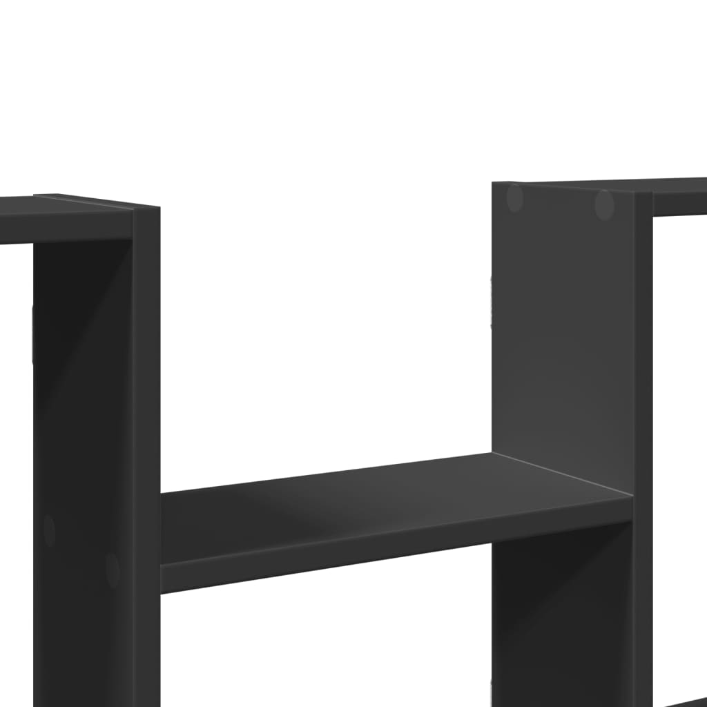 Raft de perete, negru, 99x15x60 cm, lemn prelucrat GartenMobel Dekor