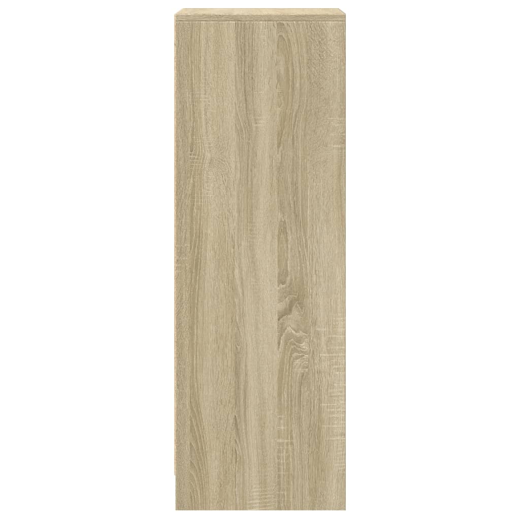 Dulap cu LED, stejar sonoma, 42,5x34x100 cm, lemn prelucrat GartenMobel Dekor