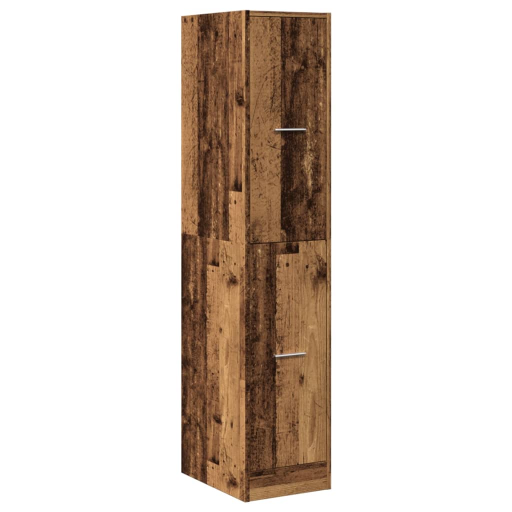 Dulap de farmacie, lemn vechi, 30x41x144,5 cm, lemn prelucrat GartenMobel Dekor