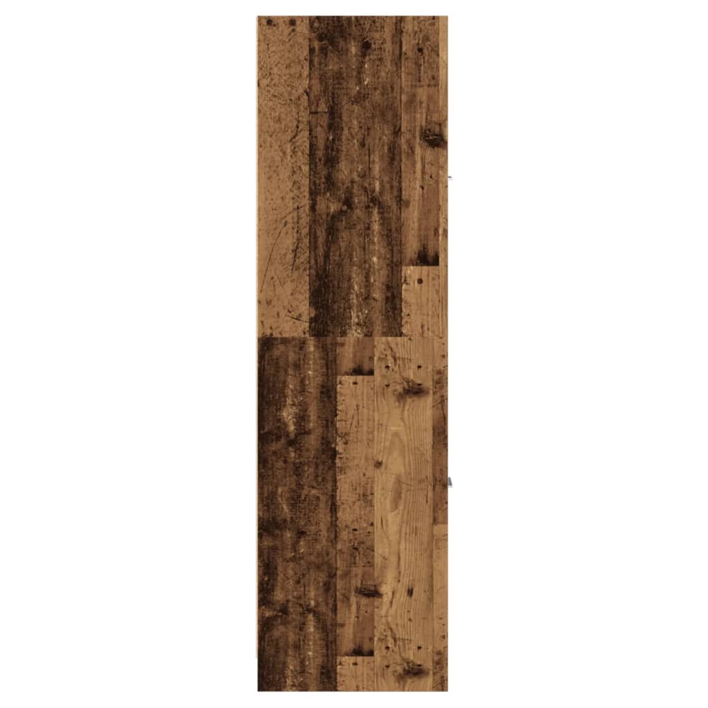 Dulap de farmacie, lemn vechi, 30x41x144,5 cm, lemn prelucrat GartenMobel Dekor