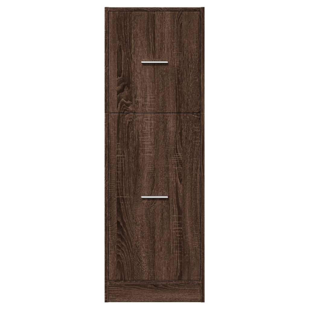 Dulap de farmacie, stejar maro, 40x41x118 cm, lemn prelucrat GartenMobel Dekor