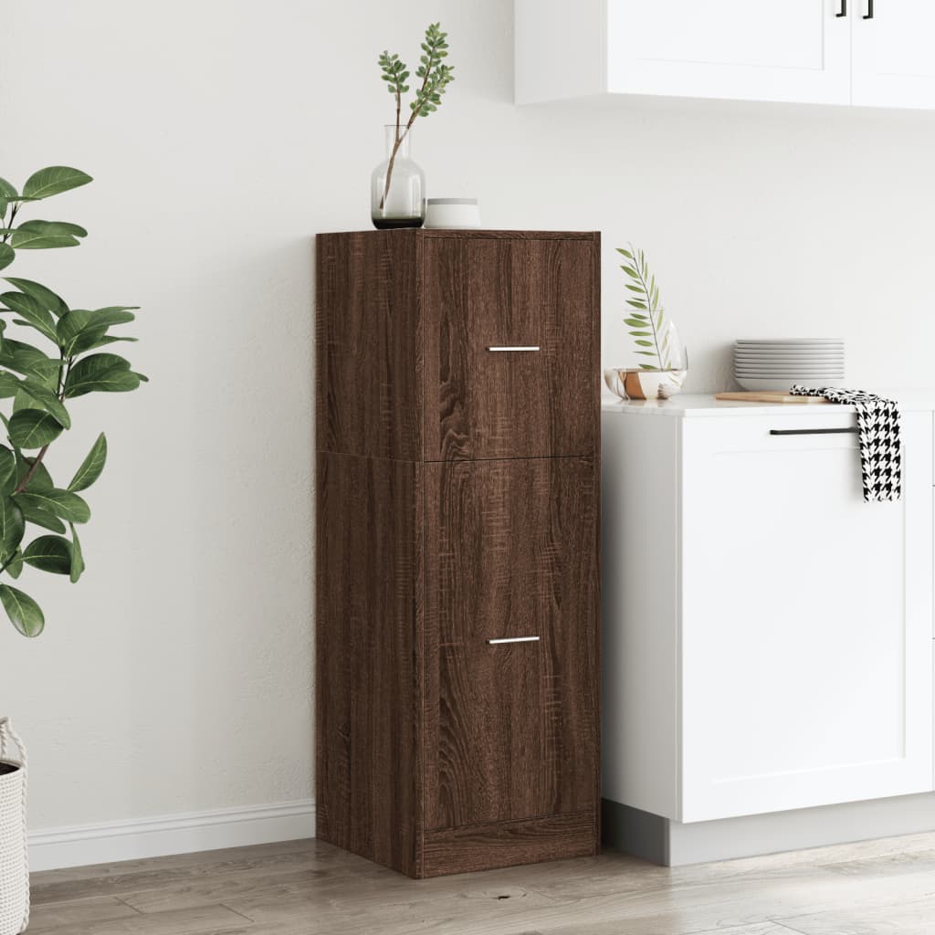 Dulap de farmacie, stejar maro, 40x41x118 cm, lemn prelucrat GartenMobel Dekor